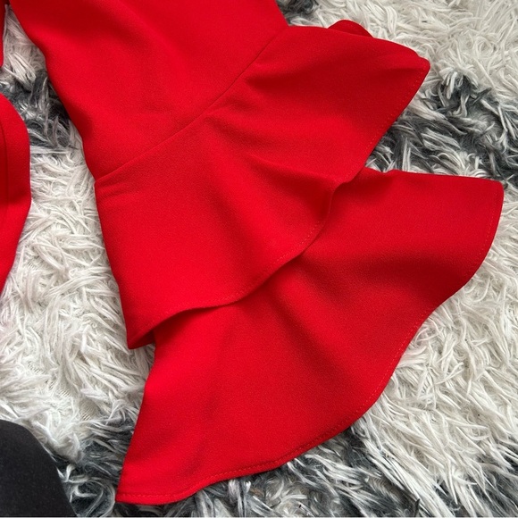 J Crew Ruffle Sleeve Top - Picture 4 of 7